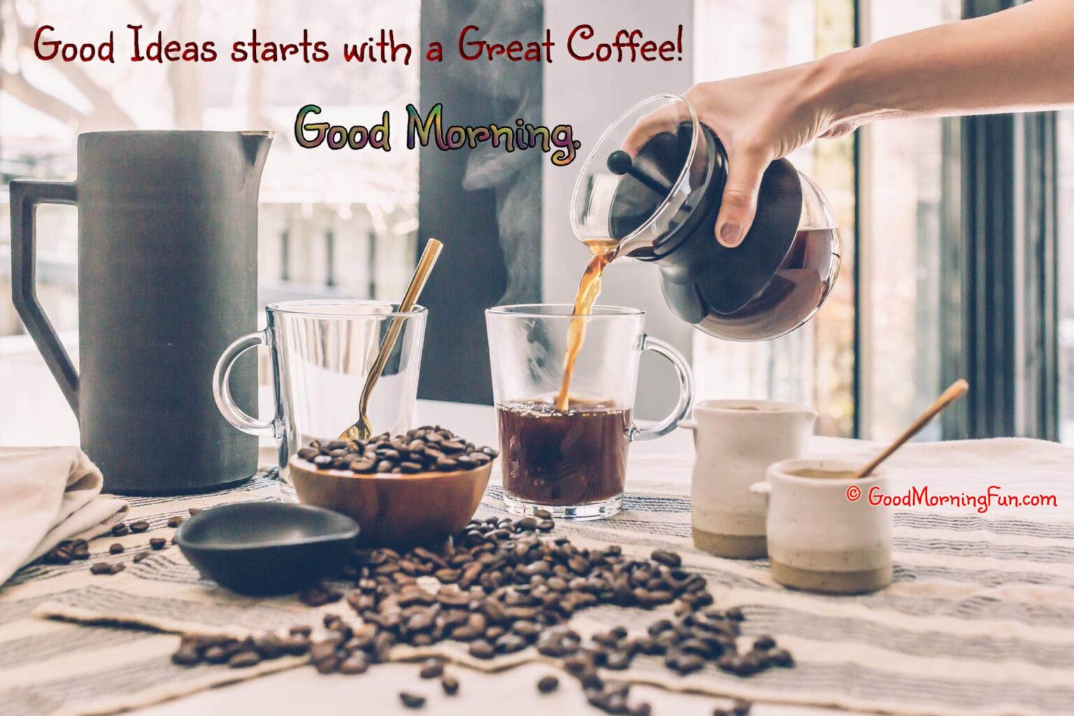 Inspirational Coffee Quotes With Good Morning Coffee Images - Good ...
